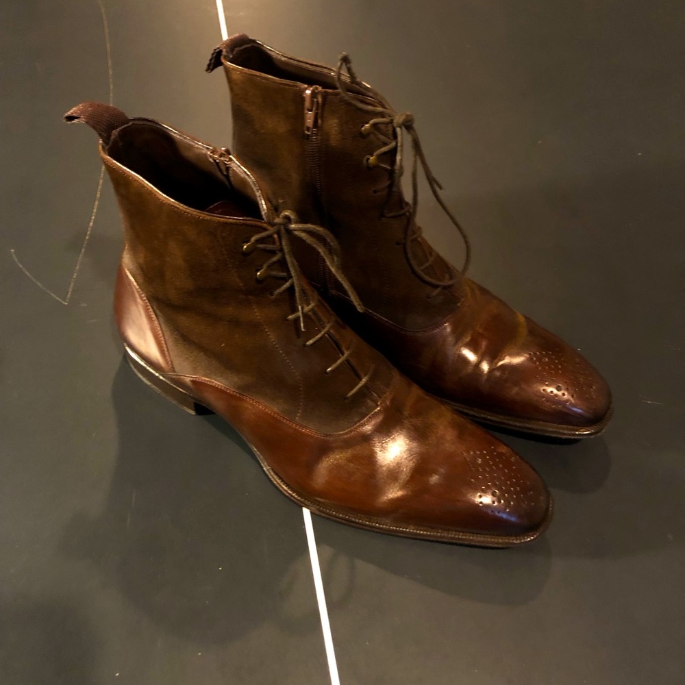 Vintage 1960s Mezlan Side Zip Dress Boots